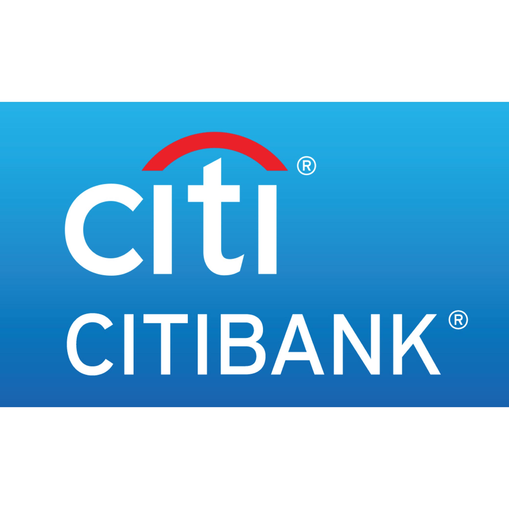 Personalized Citibank Blue Background Logo Iron On Heat Transfer Stickers For T Shirt/Jerseys